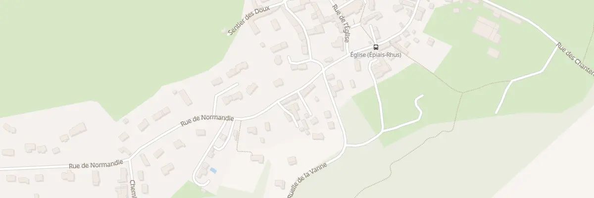 Plan du 7 Rue de Normandie à Épiais-Rhus
