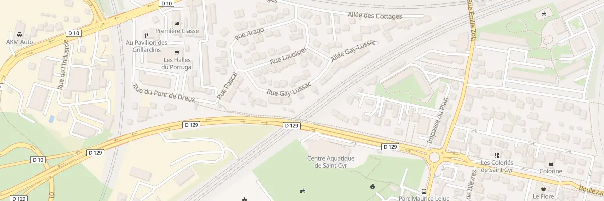 Plan du 13 Rue Gay Lussac à Saint-Cyr-l’École