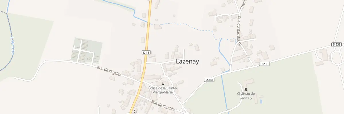 Plan du 3 Imp Jolivain à Lazenay