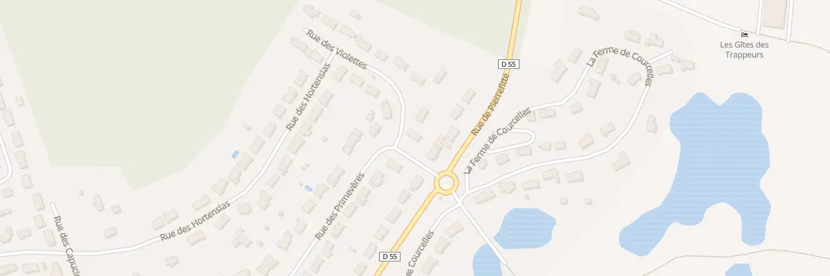 Plan du 2 Rue des Violettes à Salbris