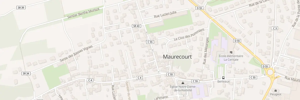 Plan du 9 Rue de Pontoise à Maurecourt