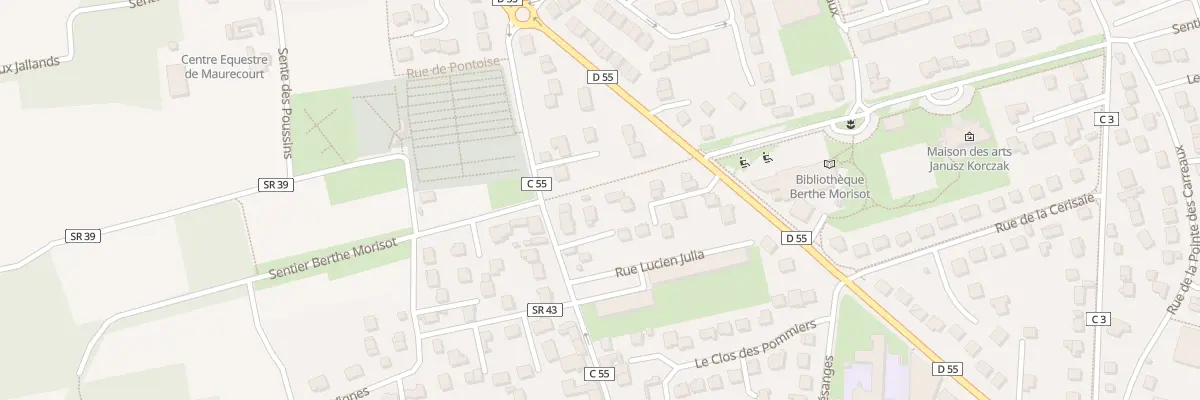Plan du 18 Rue de Pontoise à Maurecourt