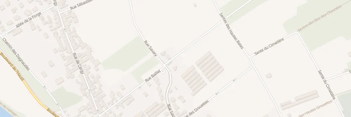 Plan du 40 Rue Savary à Neuville-sur-Oise