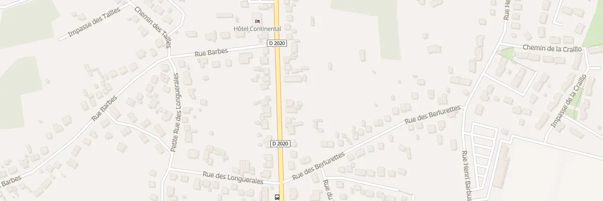 Plan du 89 Av Edouard Vaillant à Vierzon
