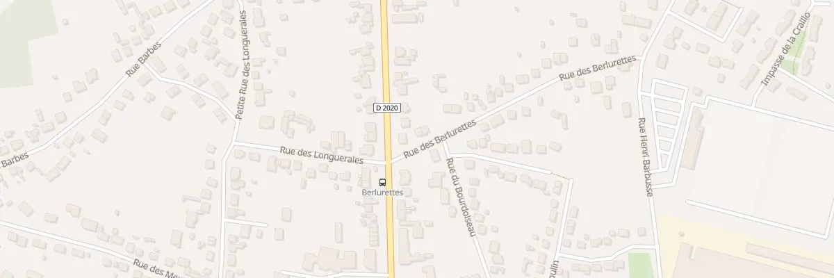 Plan du 1 Rue des Berlurettes à Vierzon