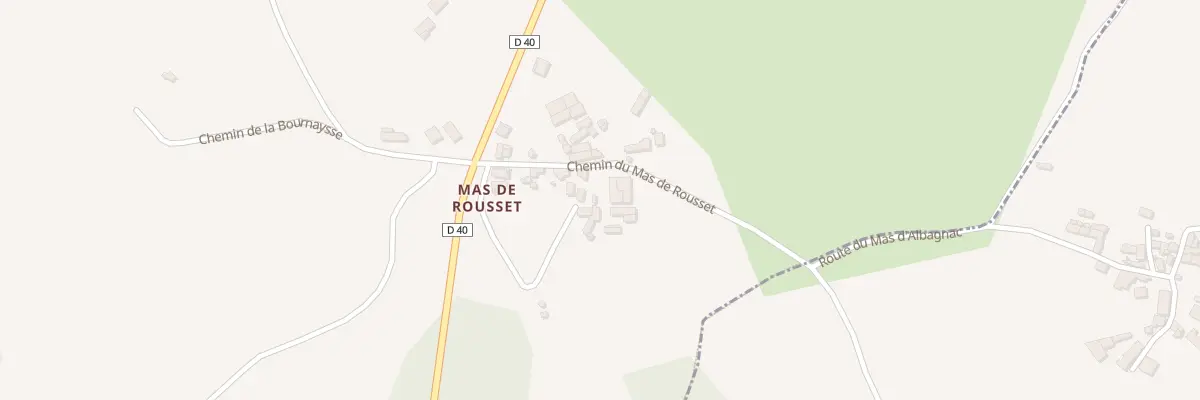 Plan du 5706 Rousset à Villeneuve