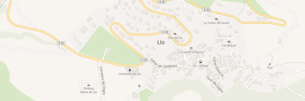 Plan du 3 Cae de Cerdanya à Llo