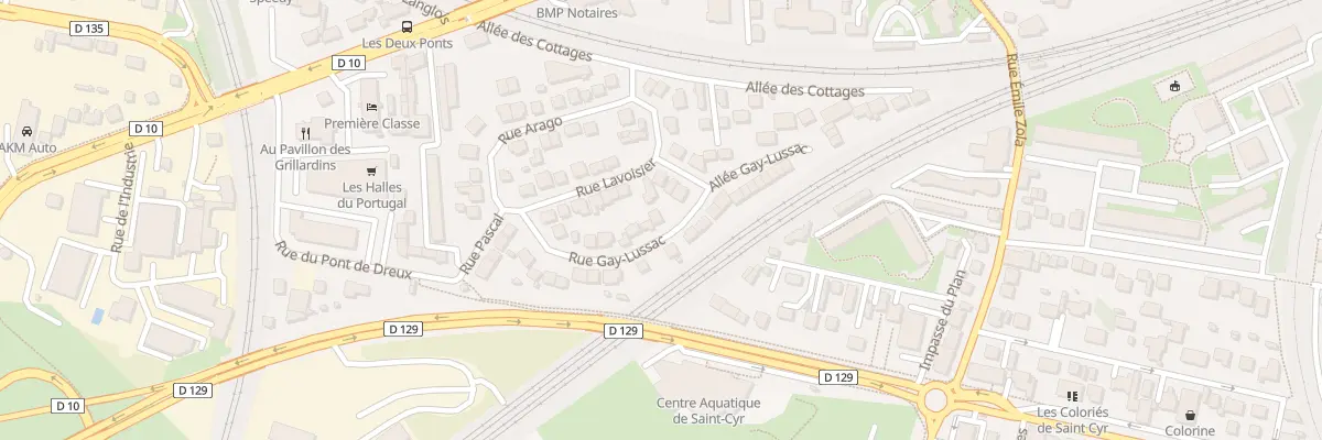 Plan du 6 Rue Gay Lussac à Saint-Cyr-l’École