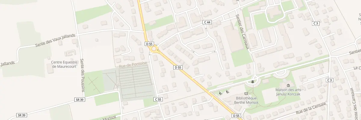Plan du 38 Rue de l’Ancienne Gare à Maurecourt