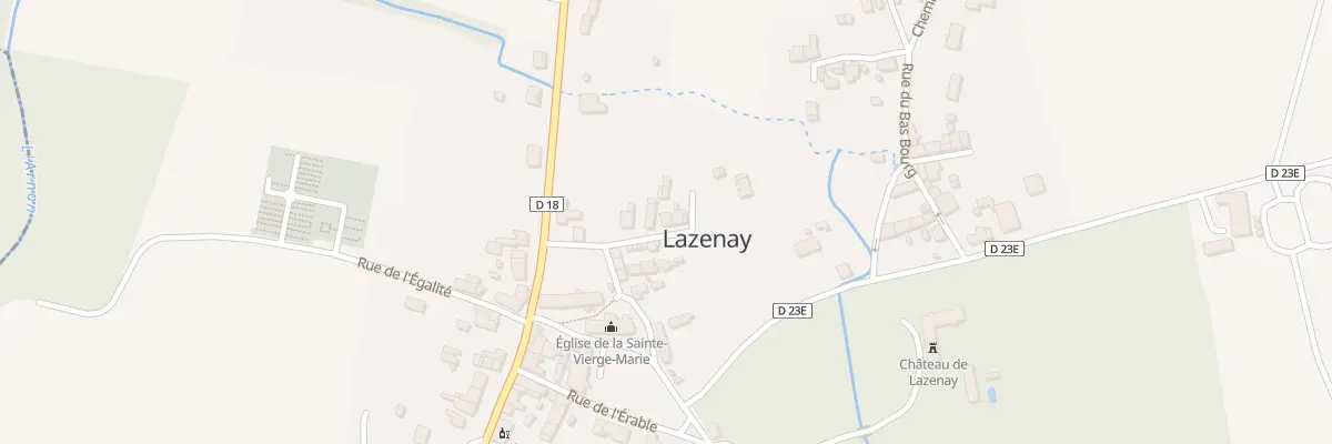 Plan du 5 Imp Jolivain à Lazenay