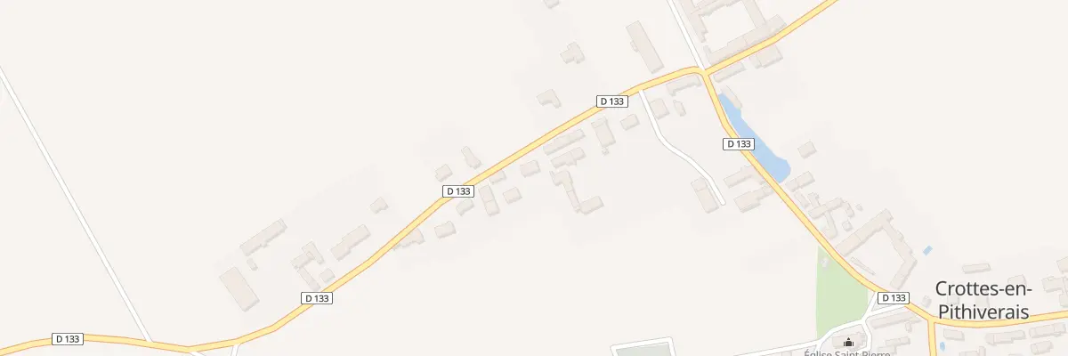 Plan du 10B Rue de la Moinerie à Crottes-en-Pithiverais
