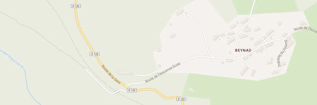 Plan du 5129 Beynas à Ambrugeat