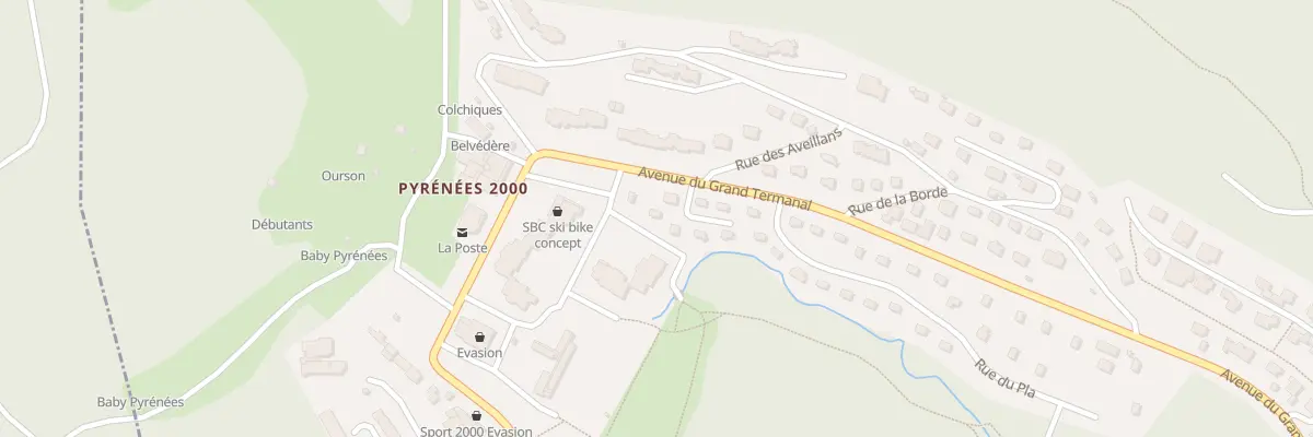 Plan du 466 Av du Grand Termanal à Bolquère