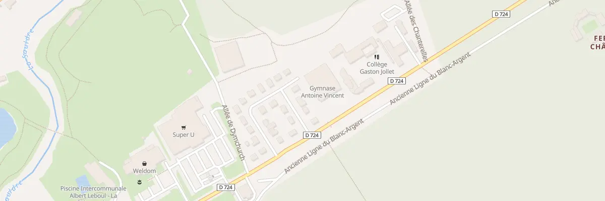 Plan du 23 Rue I et J Petitfils à Salbris