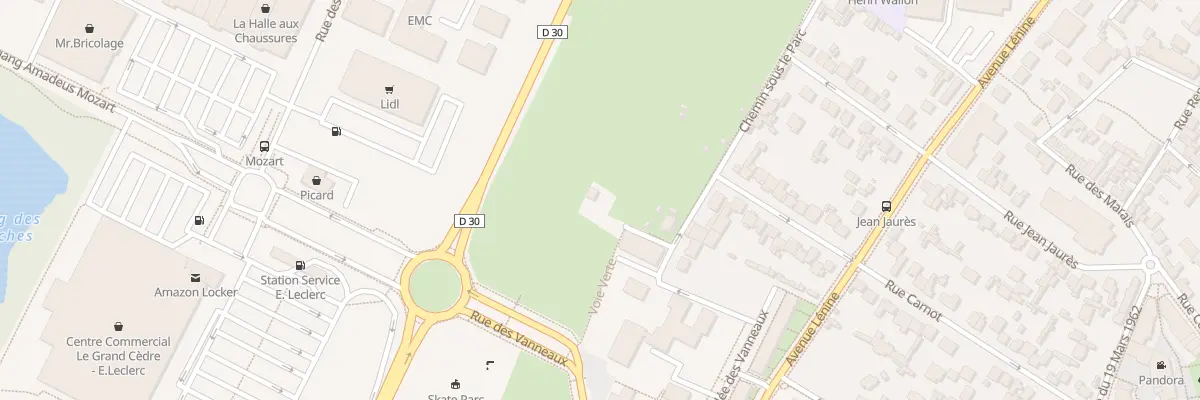 Plan du 4 Che de sous le Parc à Achères