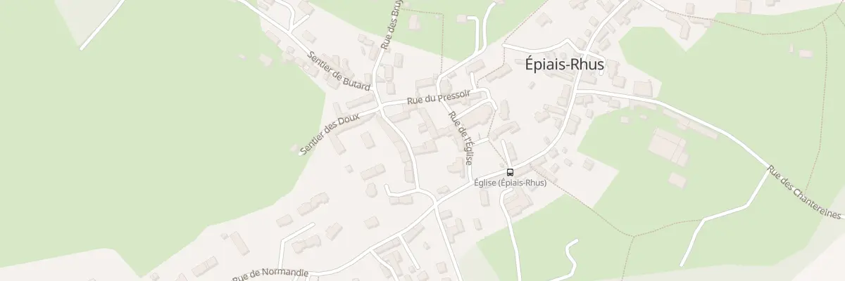 Plan du 2B Rue des Bruyères à Épiais-Rhus