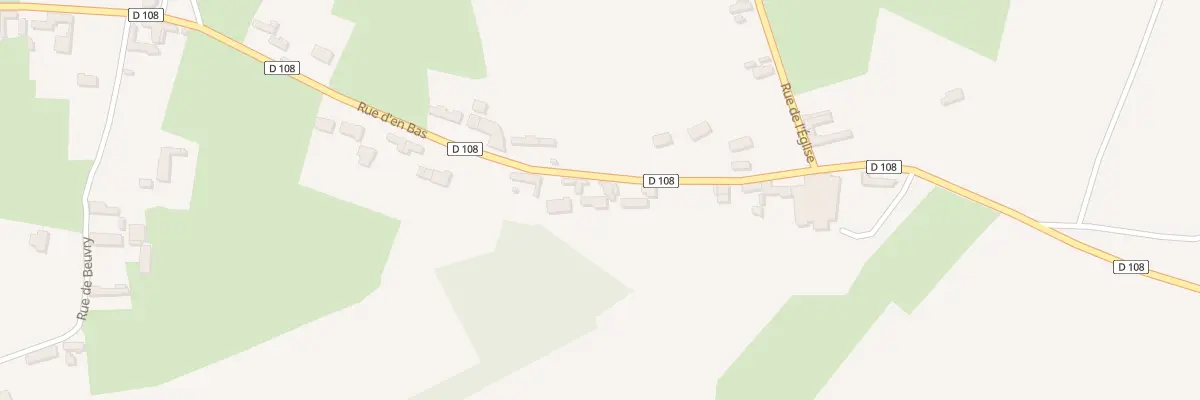 Plan du 16 Rue du Bas à Wamin
