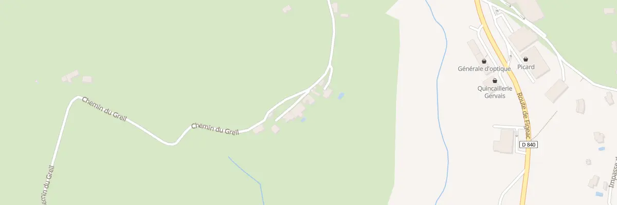 Plan du 5033B Le Vern à Capdenac