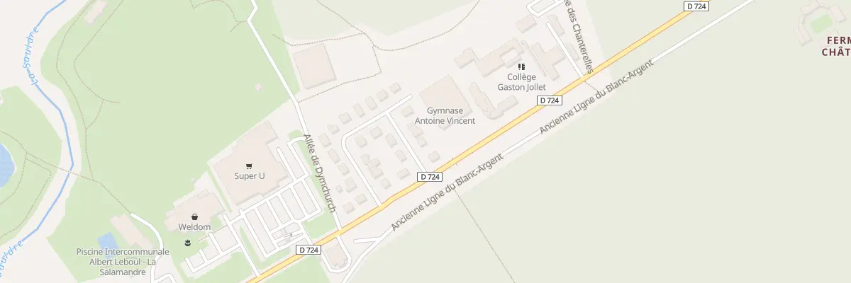 Plan du 25 Rue I et J Petitfils à Salbris