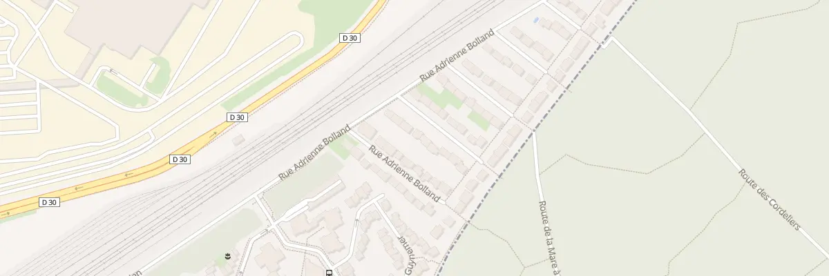 Plan du 58 Rue Adrienne Bolland à Poissy