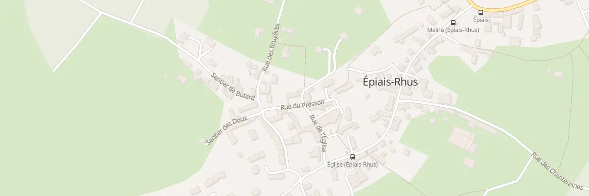 Plan du 8 Rue du Pressoir à Épiais-Rhus