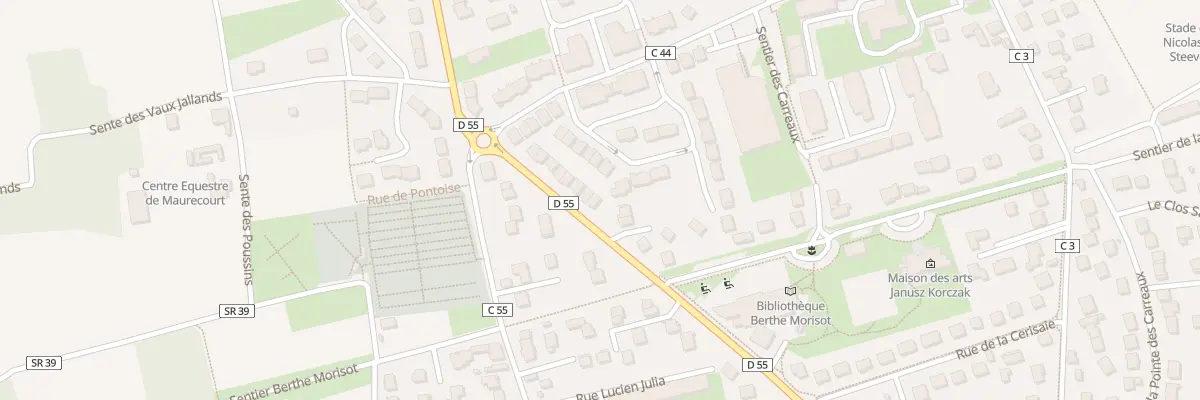 Plan du 32 Rue de l’Ancienne Gare à Maurecourt