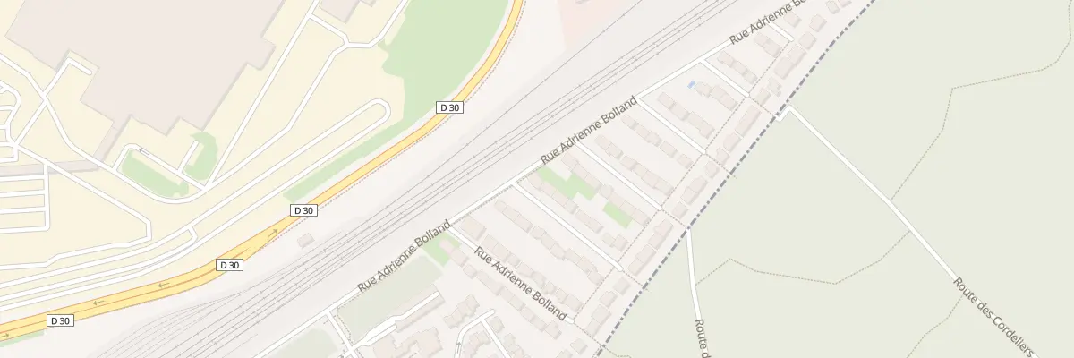 Plan du 92 Rue Adrienne Bolland à Poissy