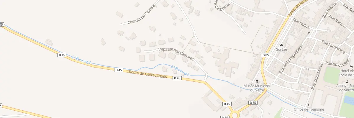 Plan du 9 Imp des Cathares à Sorèze