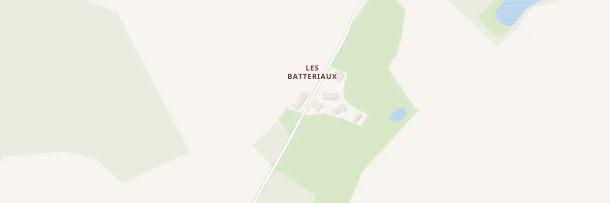 Plan du 2 Les Batteriaux à La Berthenoux