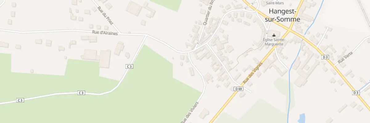 Plan du 23 Rue d’Airaines à Hangest-sur-Somme