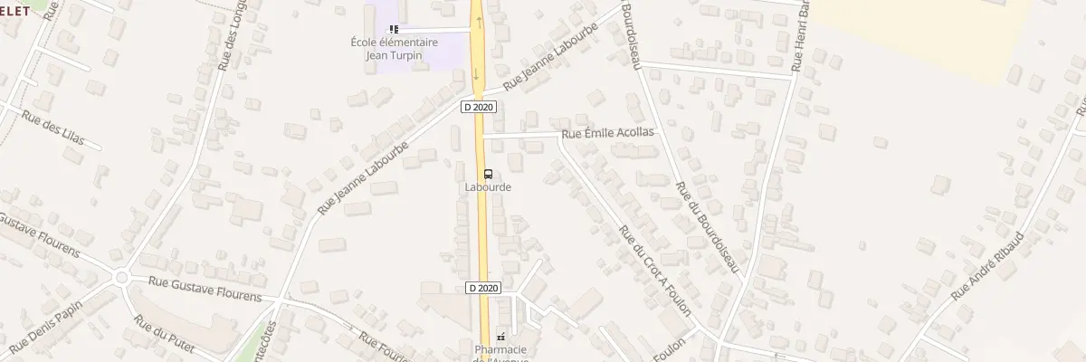 Plan du 39 Rue du Crot à Foulon à Vierzon
