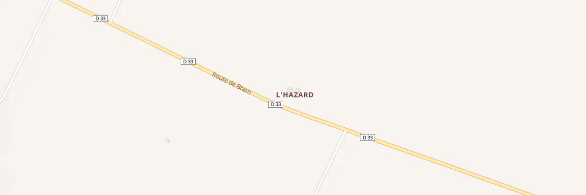 Plan du 277 L’Hazard à Pexiora