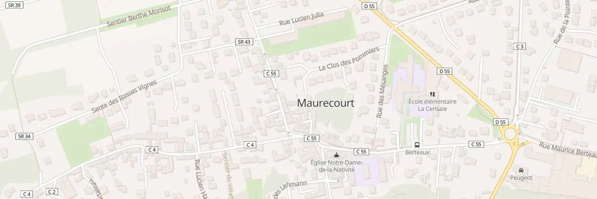 Plan du 2B Rue de Pontoise à Maurecourt