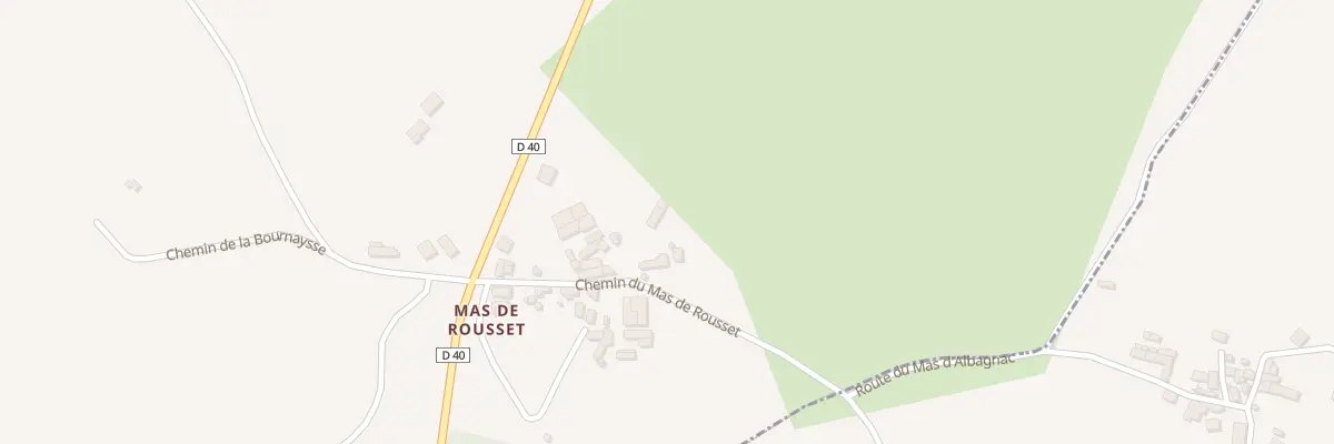 Plan du 5704 Rousset à Villeneuve