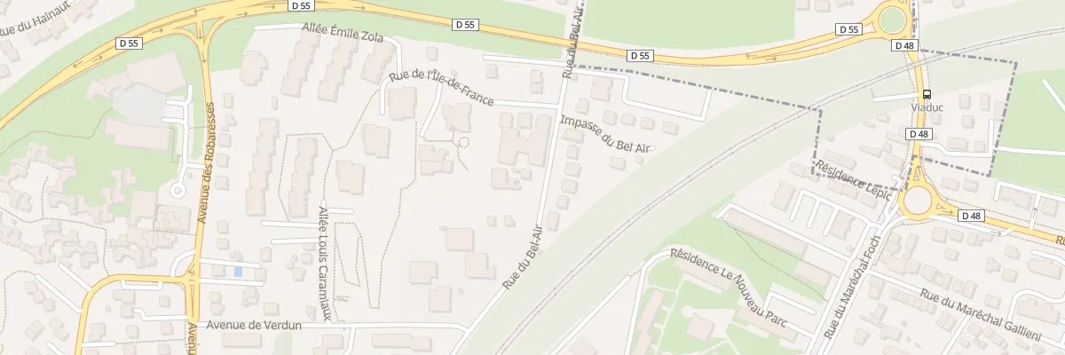Plan du 18 Rue du Bel Air à Andrésy