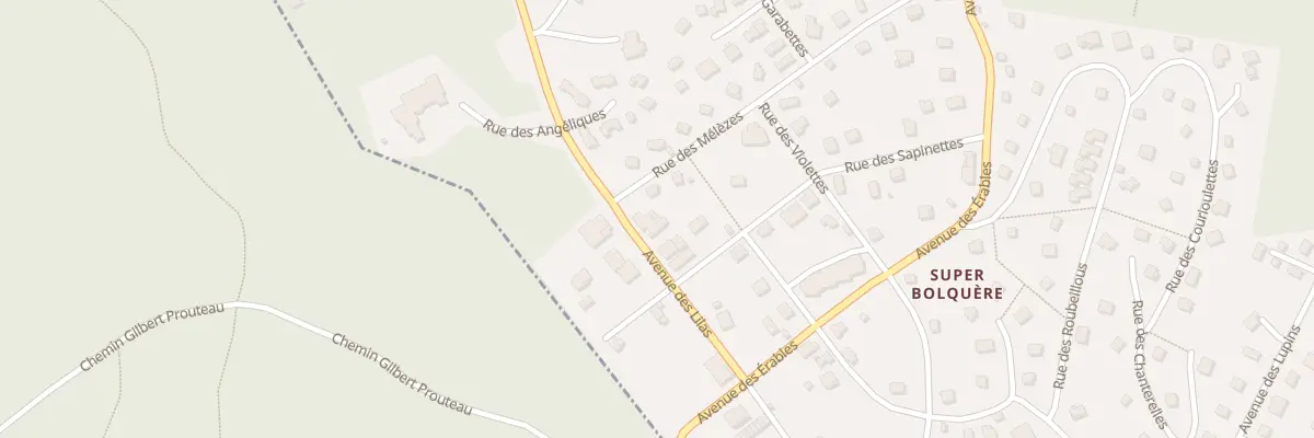 Plan du 9001 Res Montjoie à Bolquère