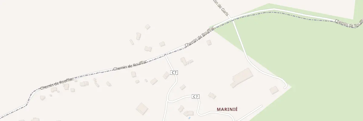 Plan du 80 Che de Rouffiac à Rouffiac