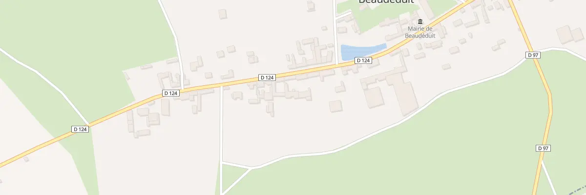 Plan du 19 Rue de Grandvillers à Beaudéduit