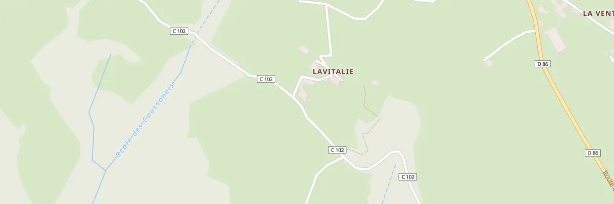 Plan du 5085 Lavitalie à Prendeignes
