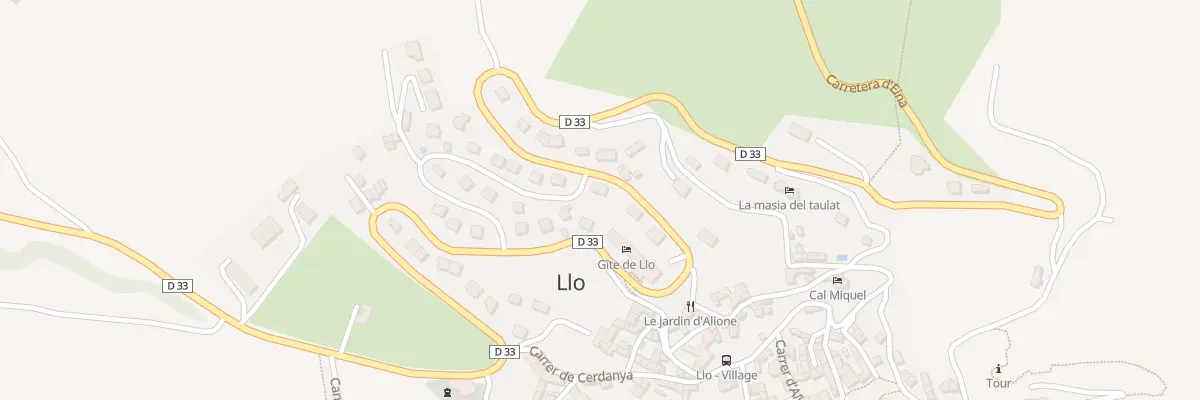 Plan du 23 Vc Carretera d’Eina à Llo