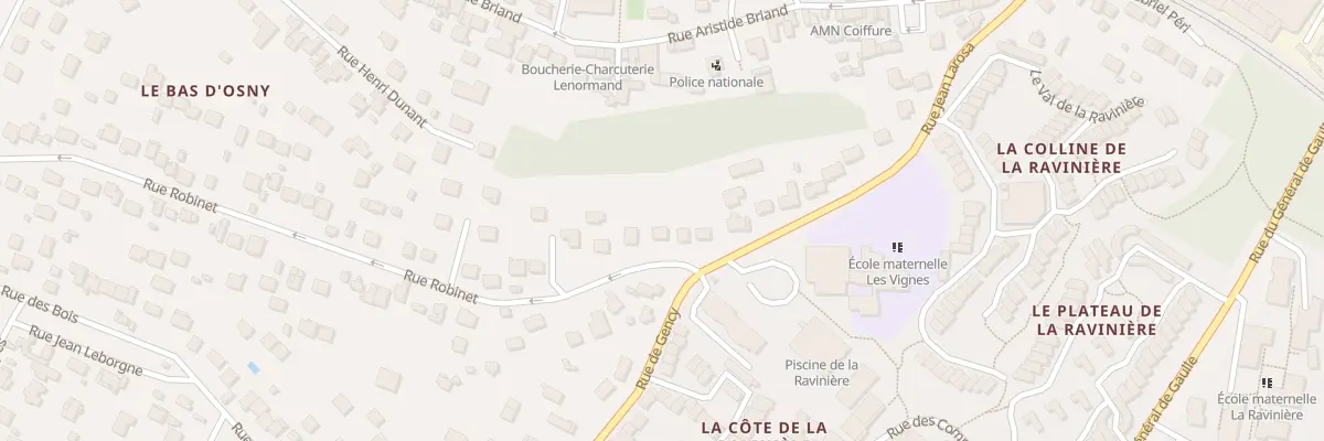 Plan du 101 Rue Robinet à Osny