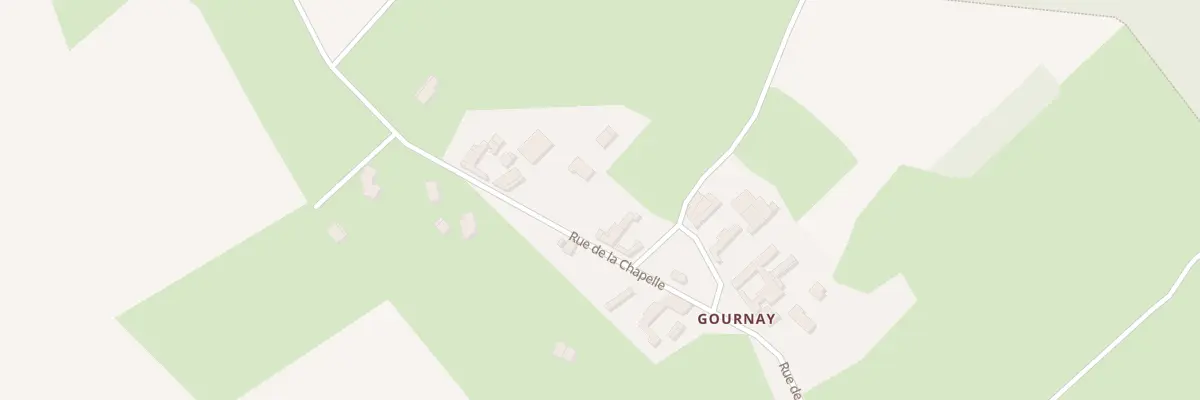 Plan du 3T Rue de la Chapelle à Verchocq
