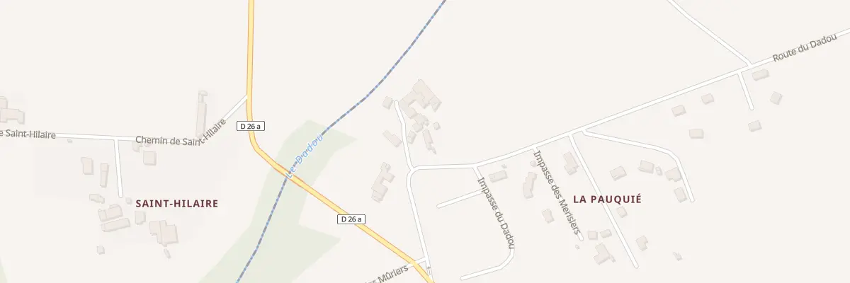 Plan du 2 Imp de La Pauquié à Saint-Julien-du-Puy
