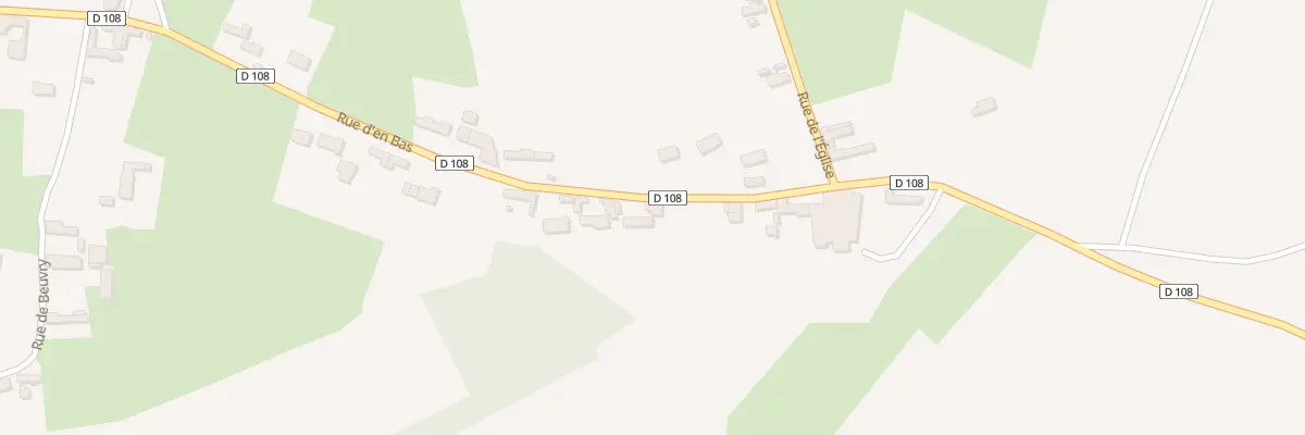 Plan du 14 Rue du Bas à Auchy-lès-Hesdin