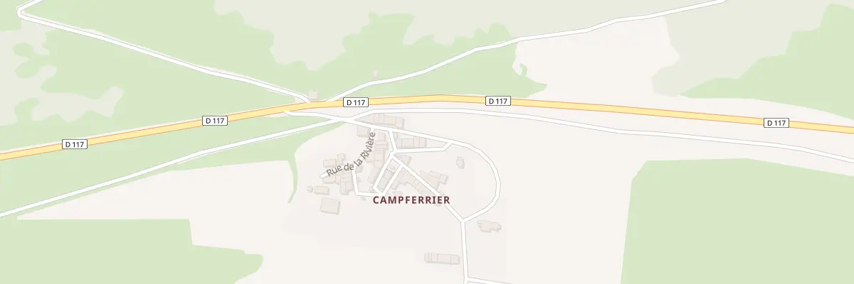 Plan du 21 Rue Principale de Campferrier à Puivert