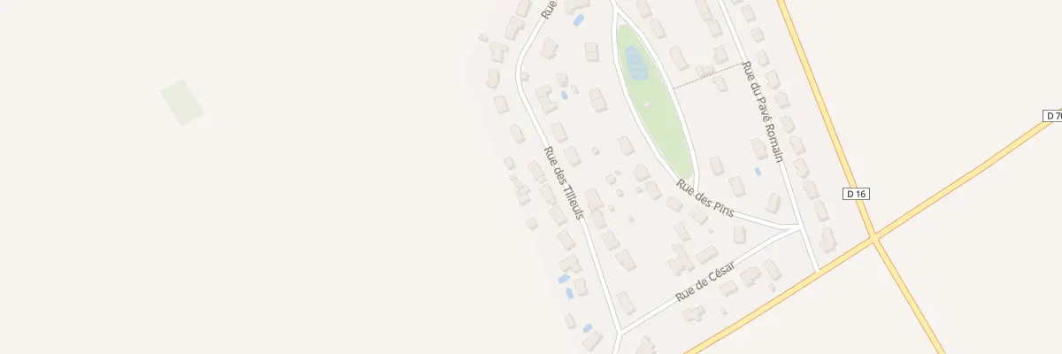 Plan du 34 Rue des Tilleuls à Ségry