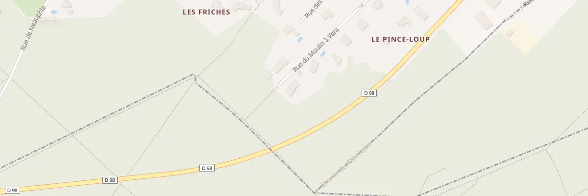 Plan du 45 Rue du Moulin à Vent à Saint-Germain-en-Laye