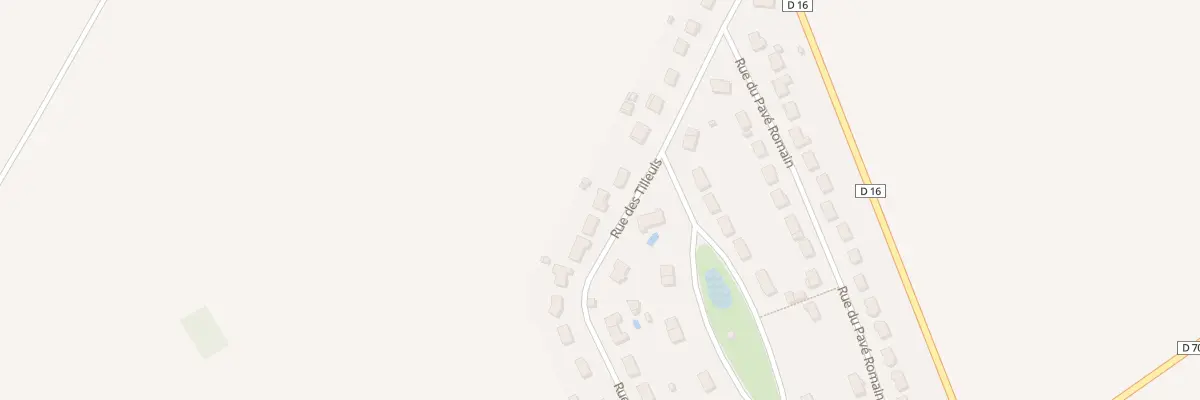 Plan du 20 Rue des Tilleuls à Ségry
