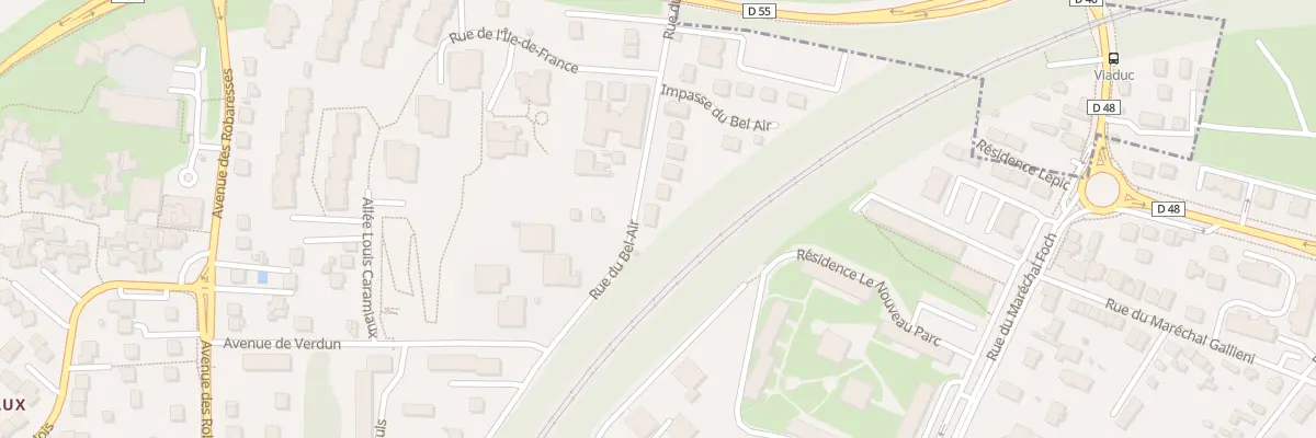 Plan du 19 Rue du Bel Air à Andrésy