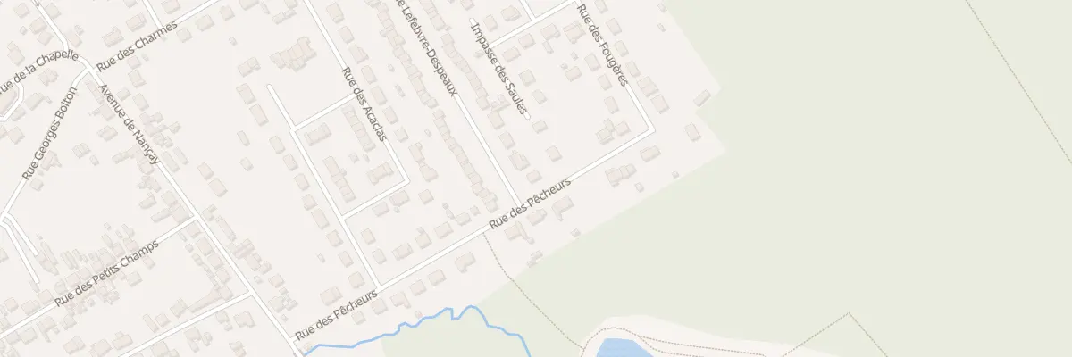Plan du 6 Rue des Pêcheurs à Salbris